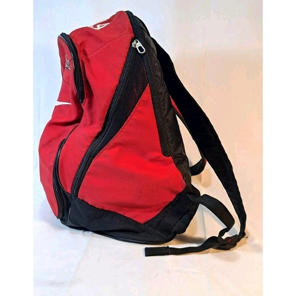 Nike Houston Texans Backpack Red Black Number 19 NFL Football Team Bag - Picture 7 of 8